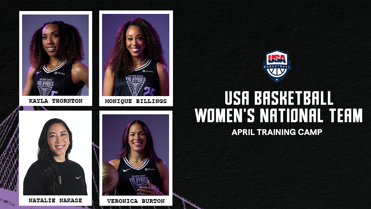 Burton, Thornton and Billings Named to USA Women's April Training Camp Roster